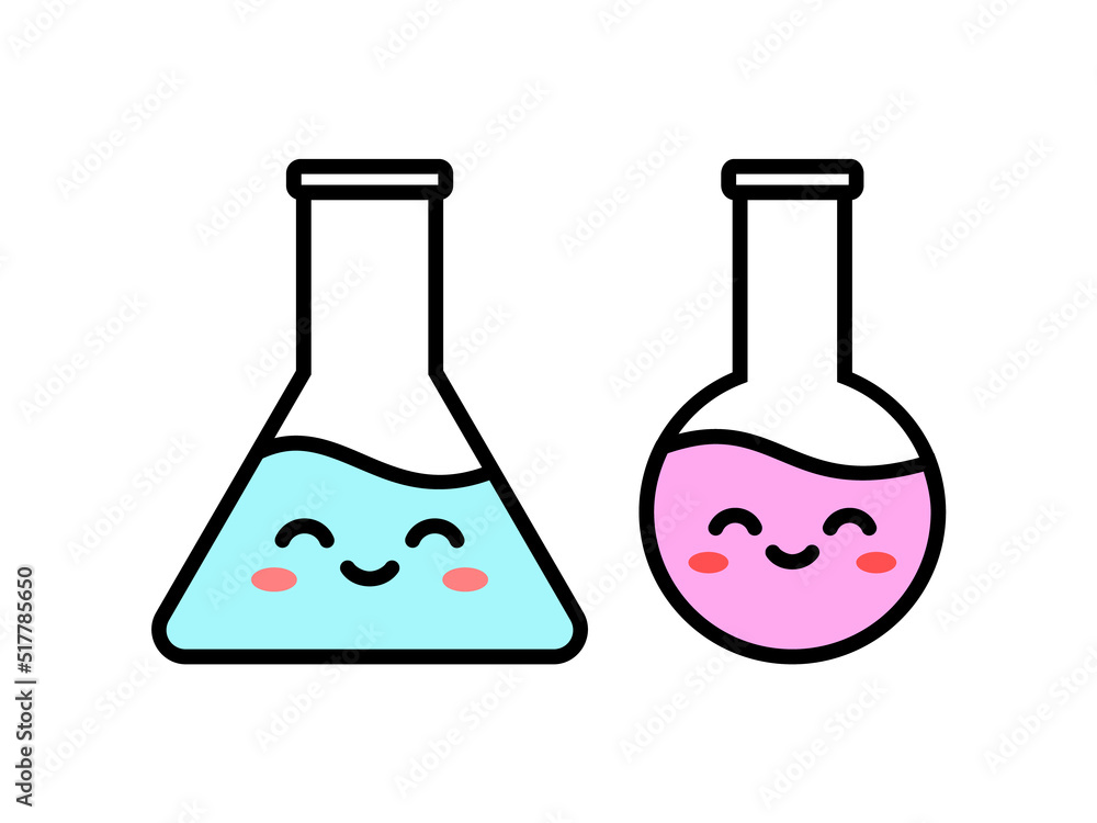 cute beaker cliparts