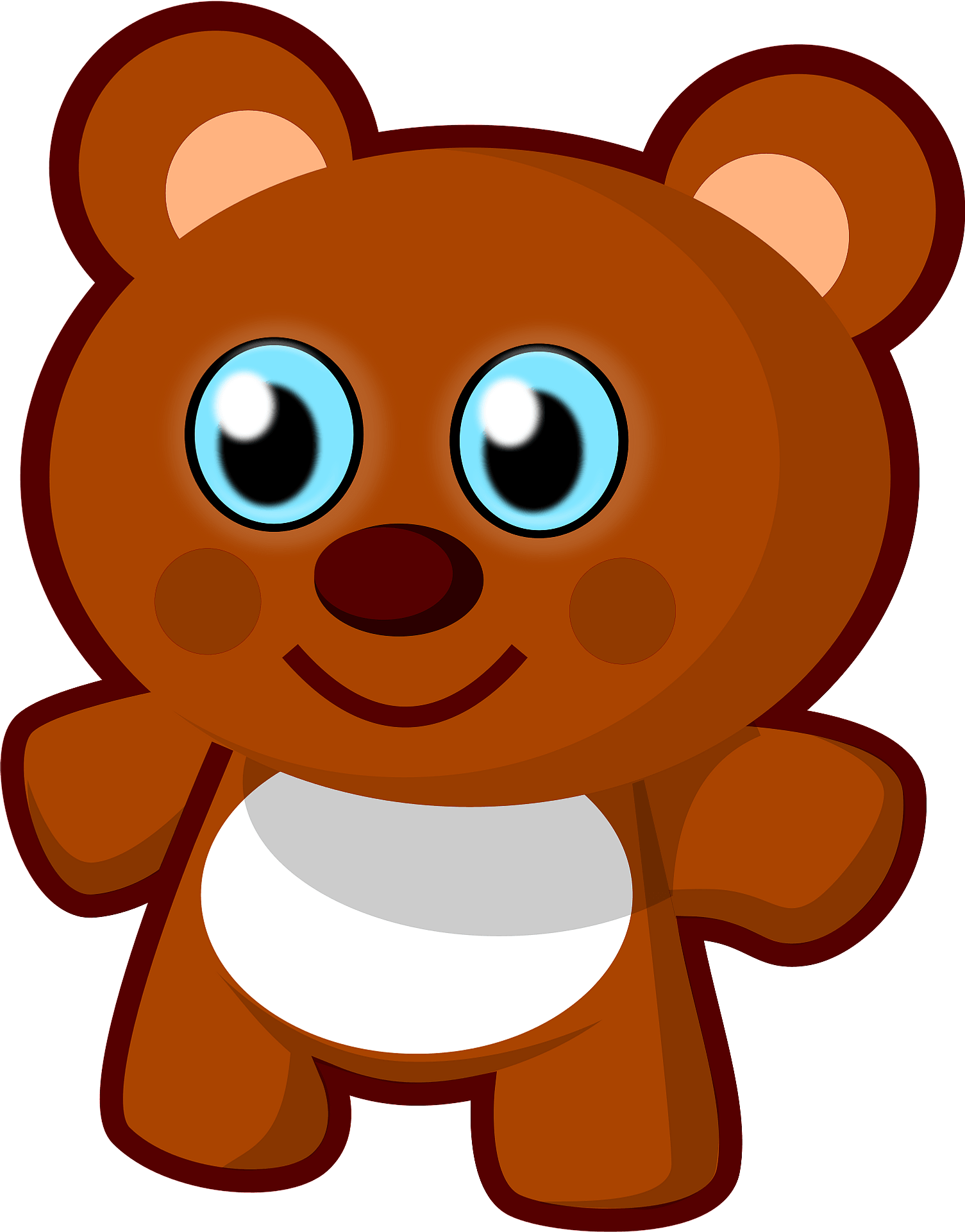cute bear clipart