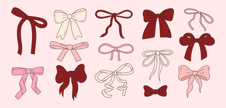 cute bow clipart 2024