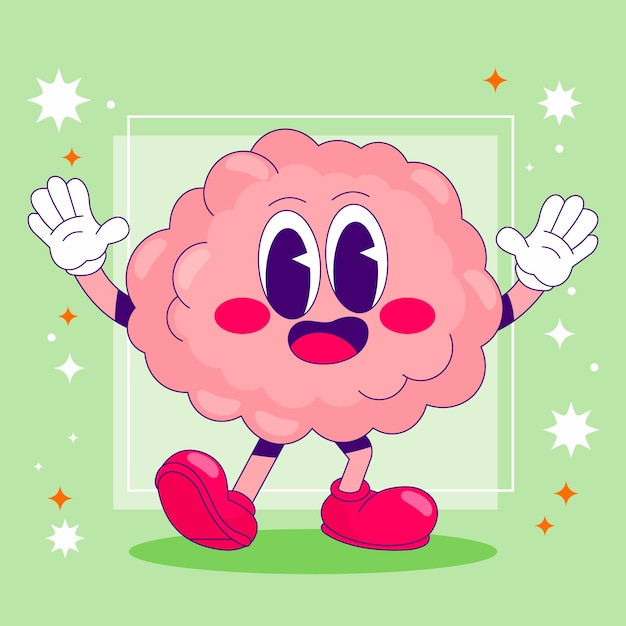 cute brain cliparts 2024
