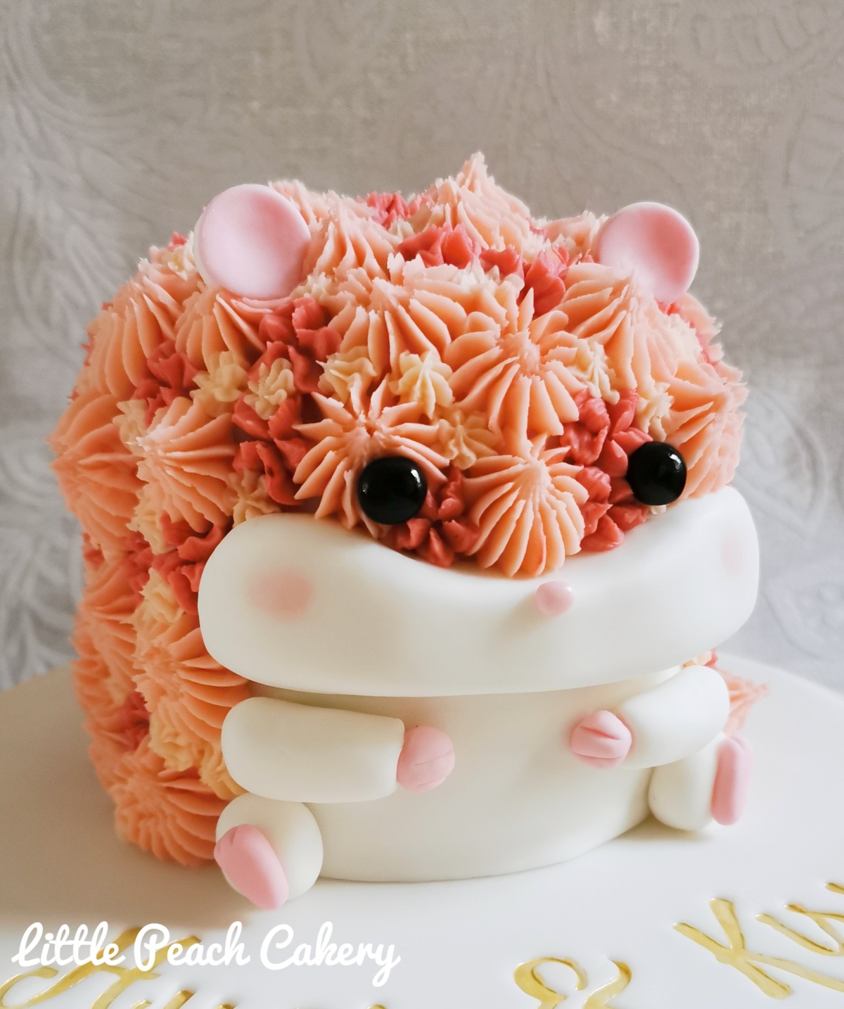 Cute Hamster Cake Tutorial – Little Peach Cakery