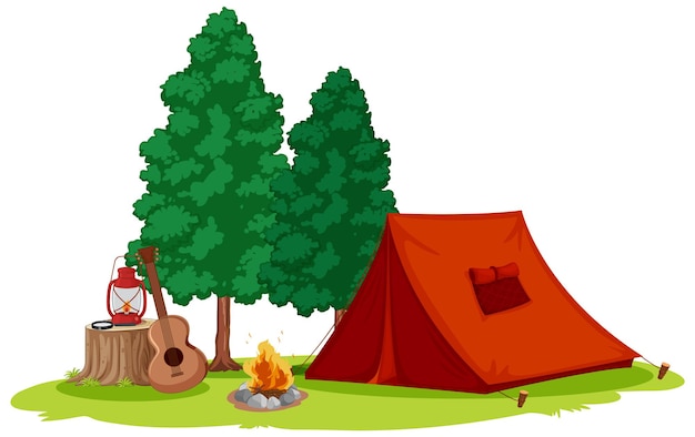 cute camp cliparts