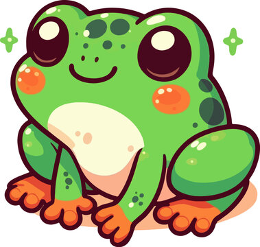 cute cartoon frog pictures
