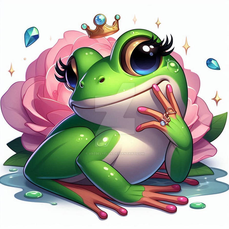cute cartoon frog pictures