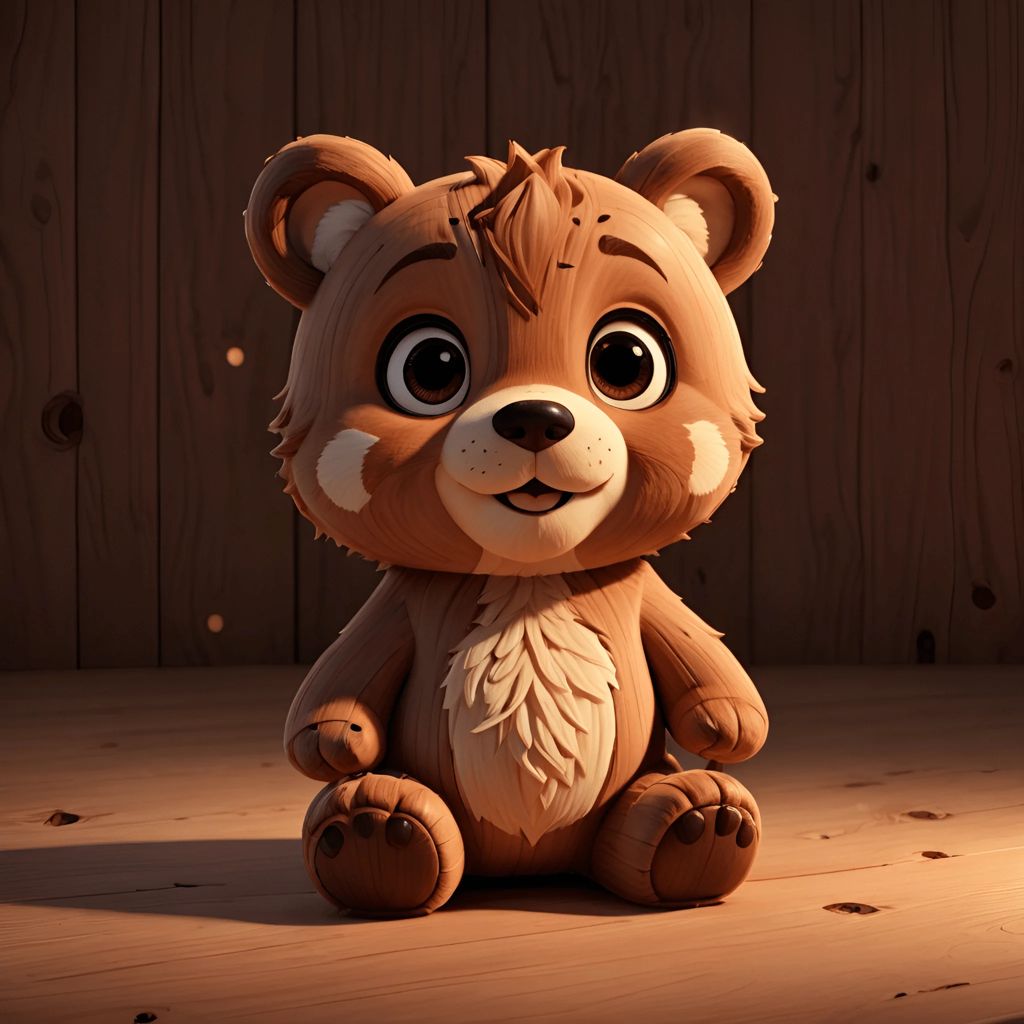 cute cartoon teddy bear