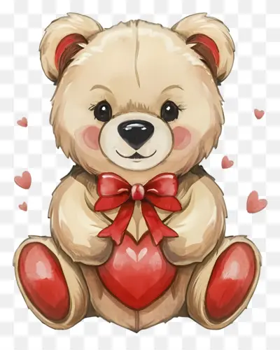 cute cartoon teddy bear