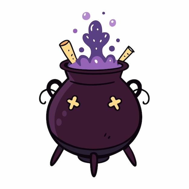 cute cauldron cliparts 2024