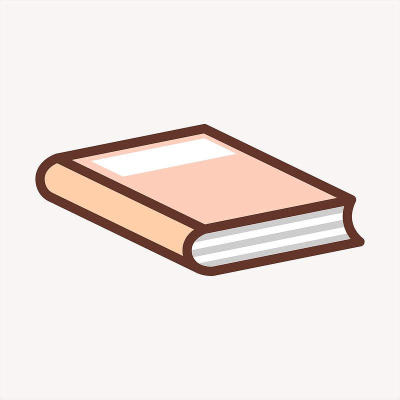 Book clipart, cute illustration psd. | Free PSD - rawpixel