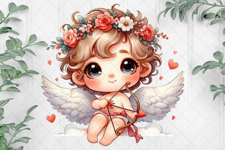 cute cupid cliparts 2024