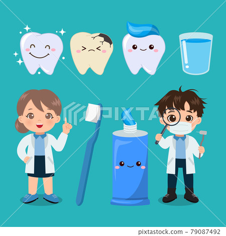 cute dental cliparts