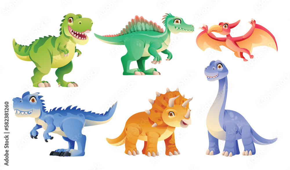 cute dinosaur cartoon