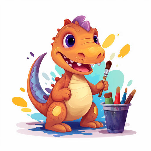 cute dinosaur cliparts