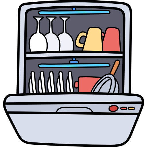 cute dishwasher cliparts