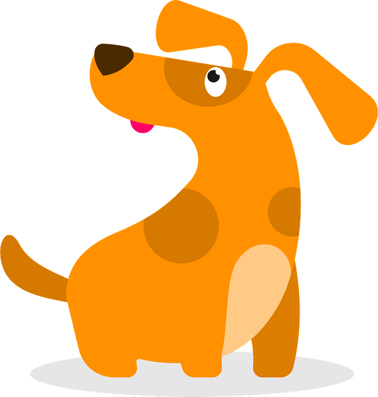 Cute dog - Free vector clipart images on clipart library.com
