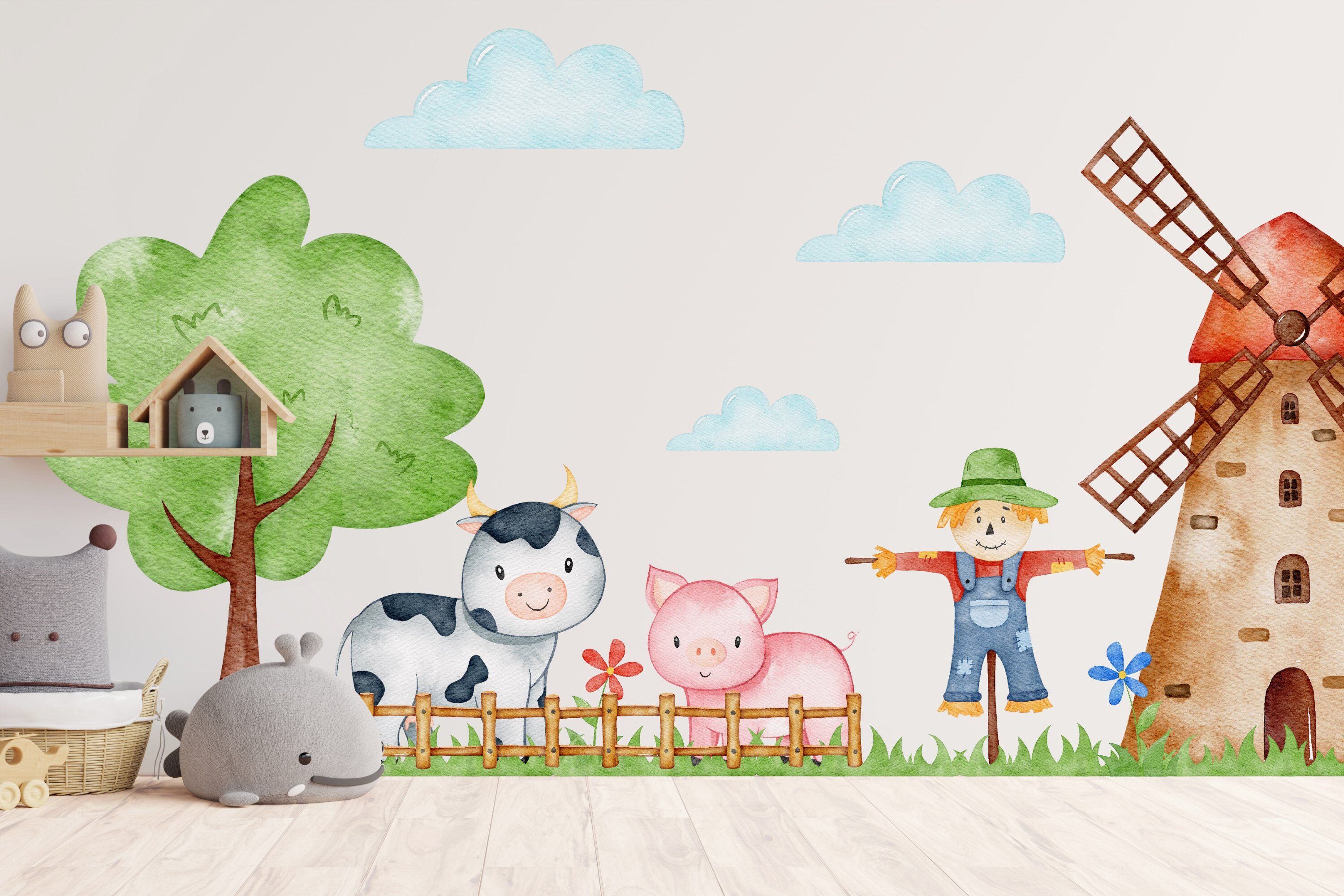 cute farm clipart