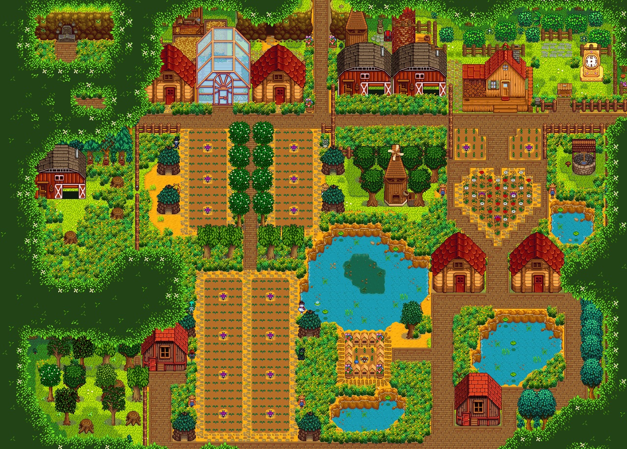 Lets all de-stress for a minute by looking at beautiful Stardew ...