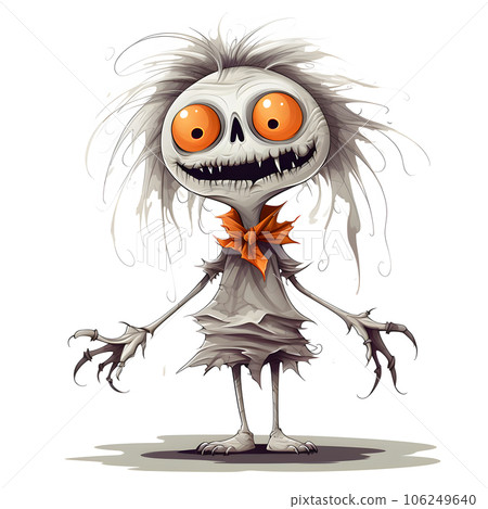 cute ghoul cliparts