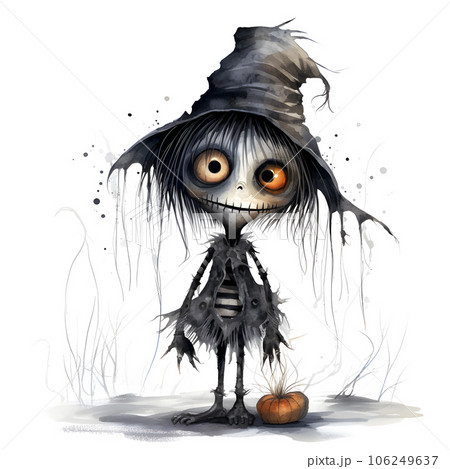cute ghoul cliparts