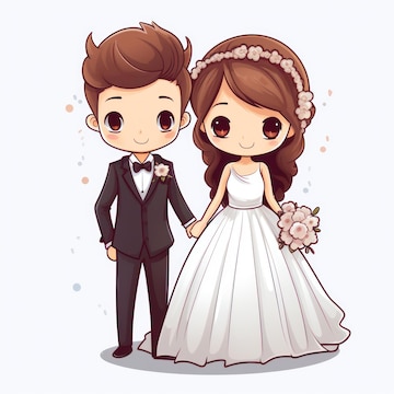 cute groom cliparts