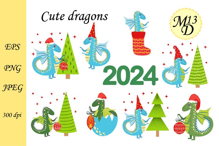 cute holiday cliparts 2024
