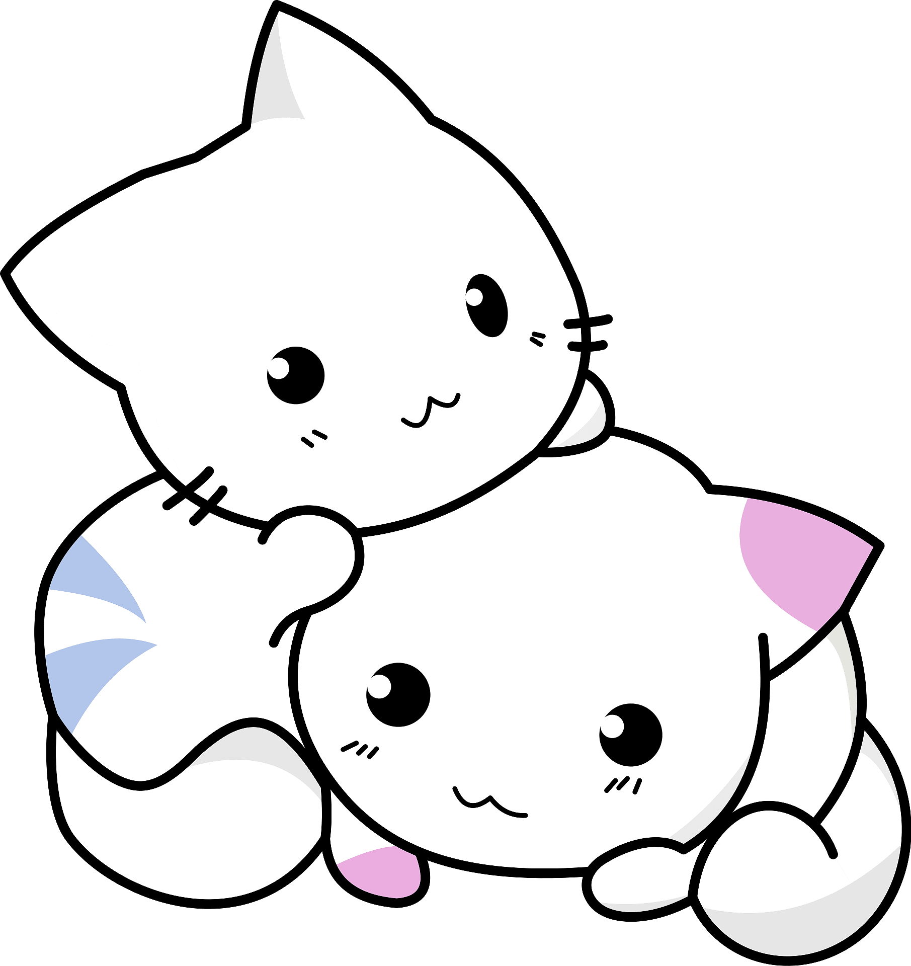 cute kitten clipart
