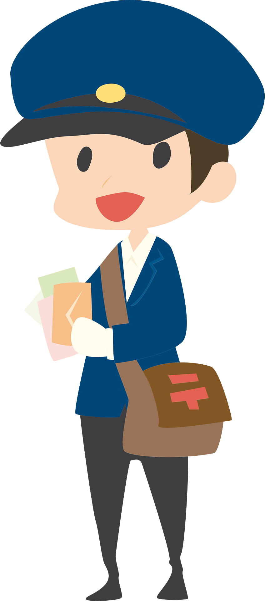 cute mailman cliparts