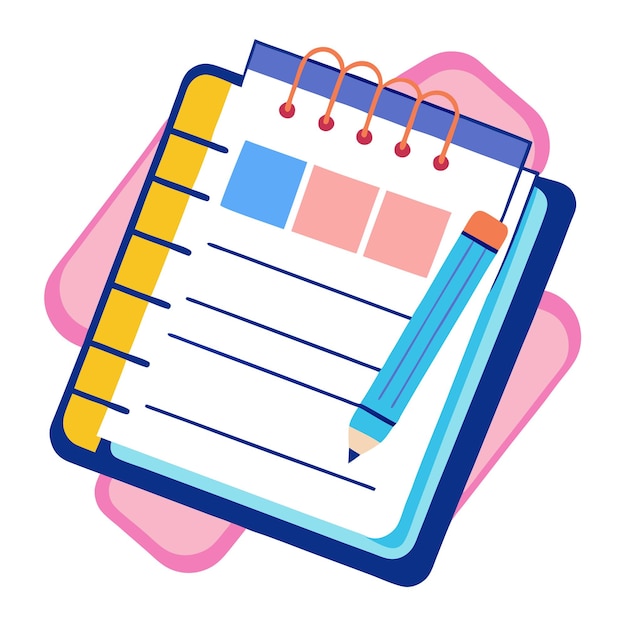Planner clipart vector art and illustration | Premium AI-generated ...