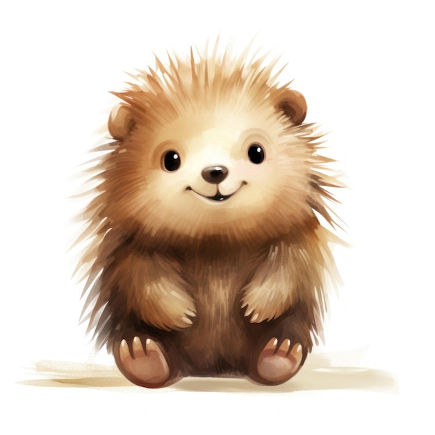 cute porcupine cliparts