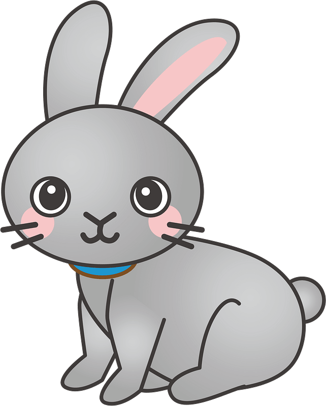 cute rabbit clipart