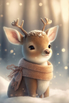 cute reindeer