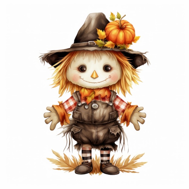 cute scarecrow cliparts