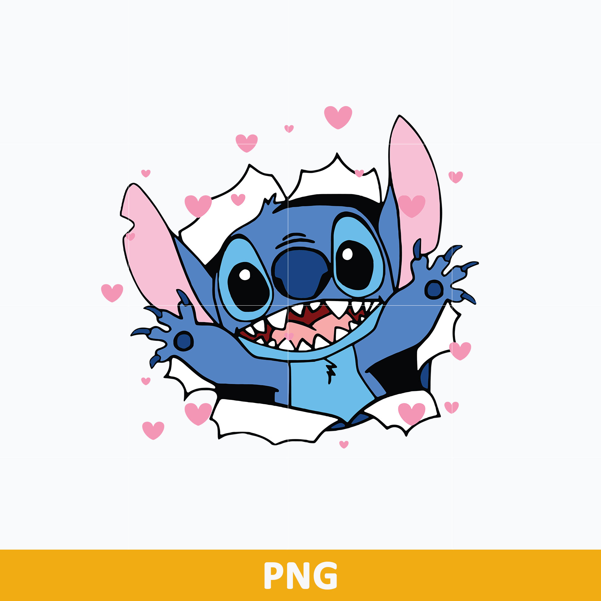 cute stitch clipart