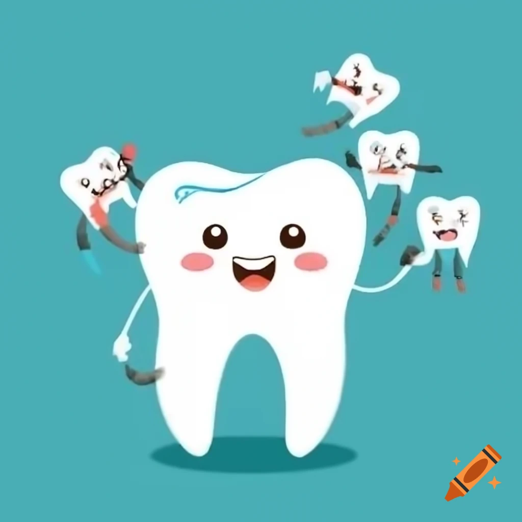 cute teeth cliparts 2024