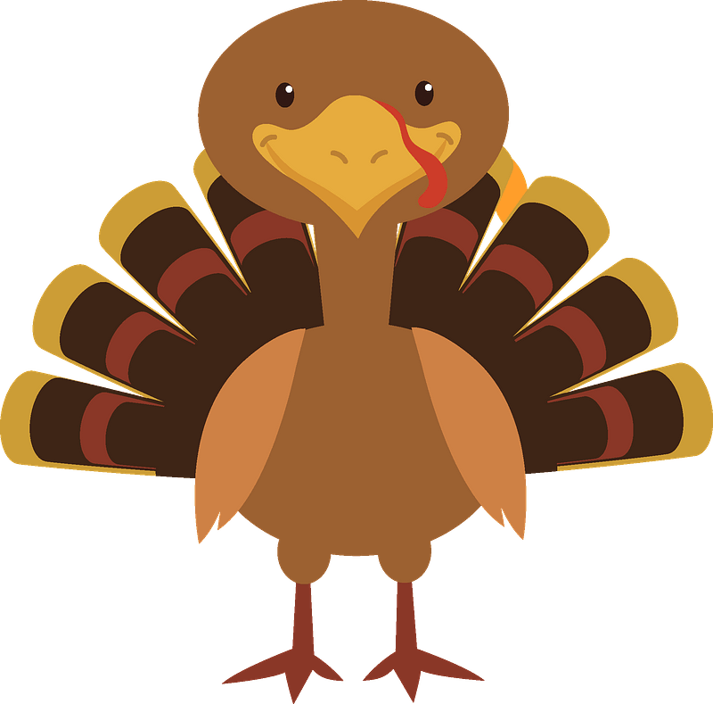 cute turkey cliparts