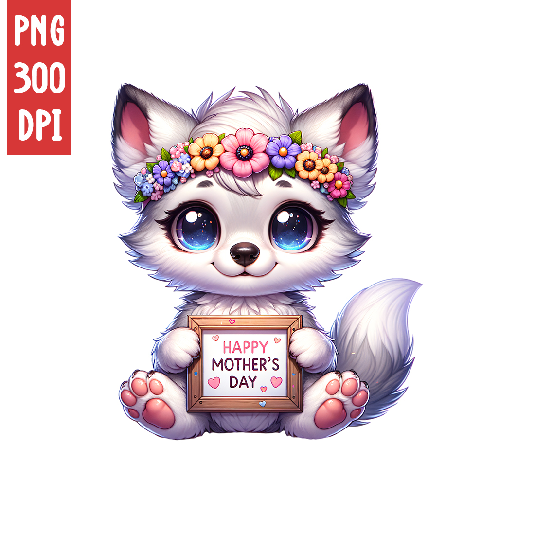 cute wolf cliparts 2024