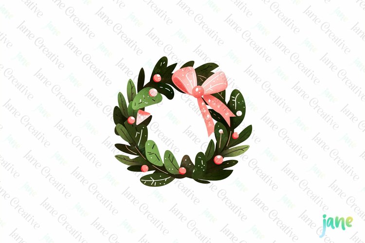 cute wreath cliparts 2024