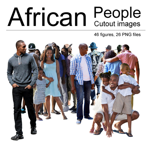 cutout peoples