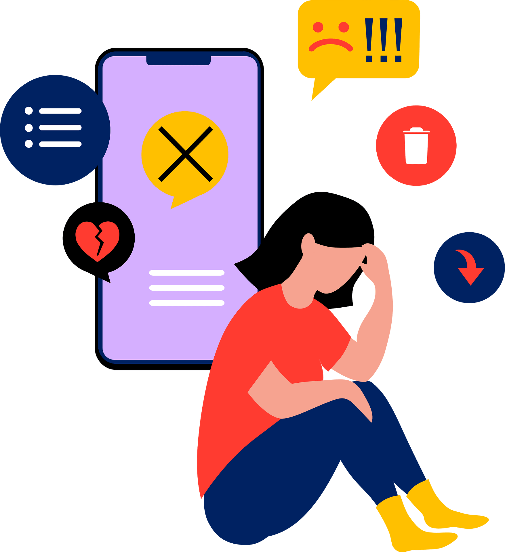 cyberbullying cliparts