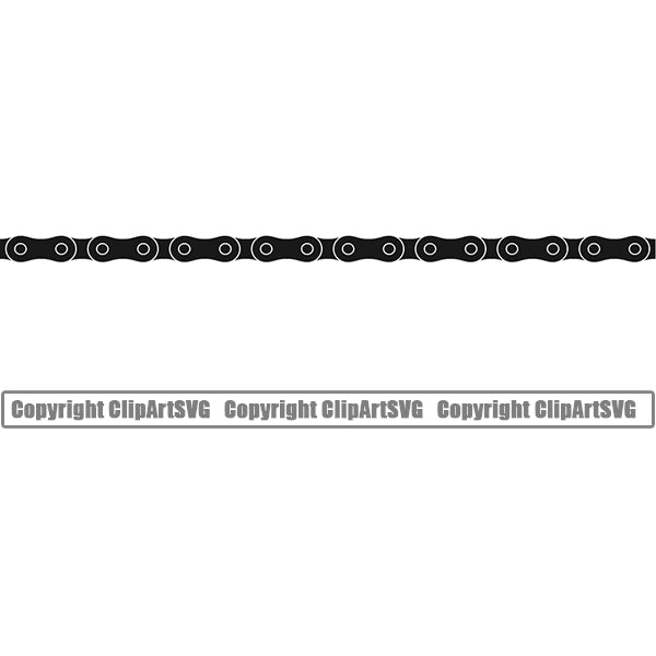cycling chain cliparts