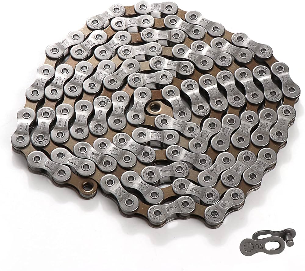 Bicycle Chain, 116 Links, 9-Speed Bike Chain, Cycling Chains, Durable  Bicycle Chain for Road Bike, Mountain Bike : Amazon.de: Sports &amp; Outdoors