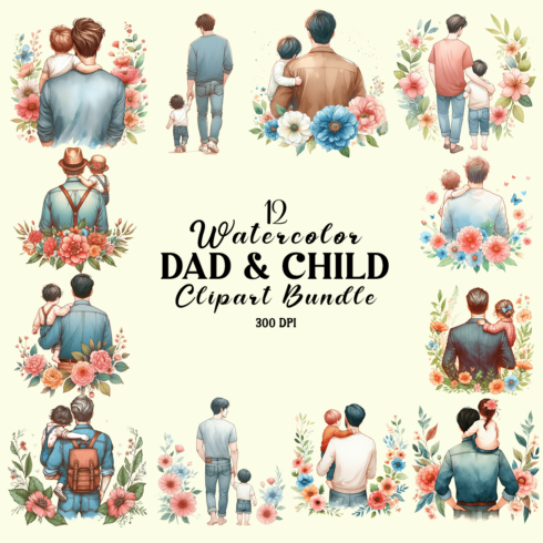 dad girl cliparts 2024