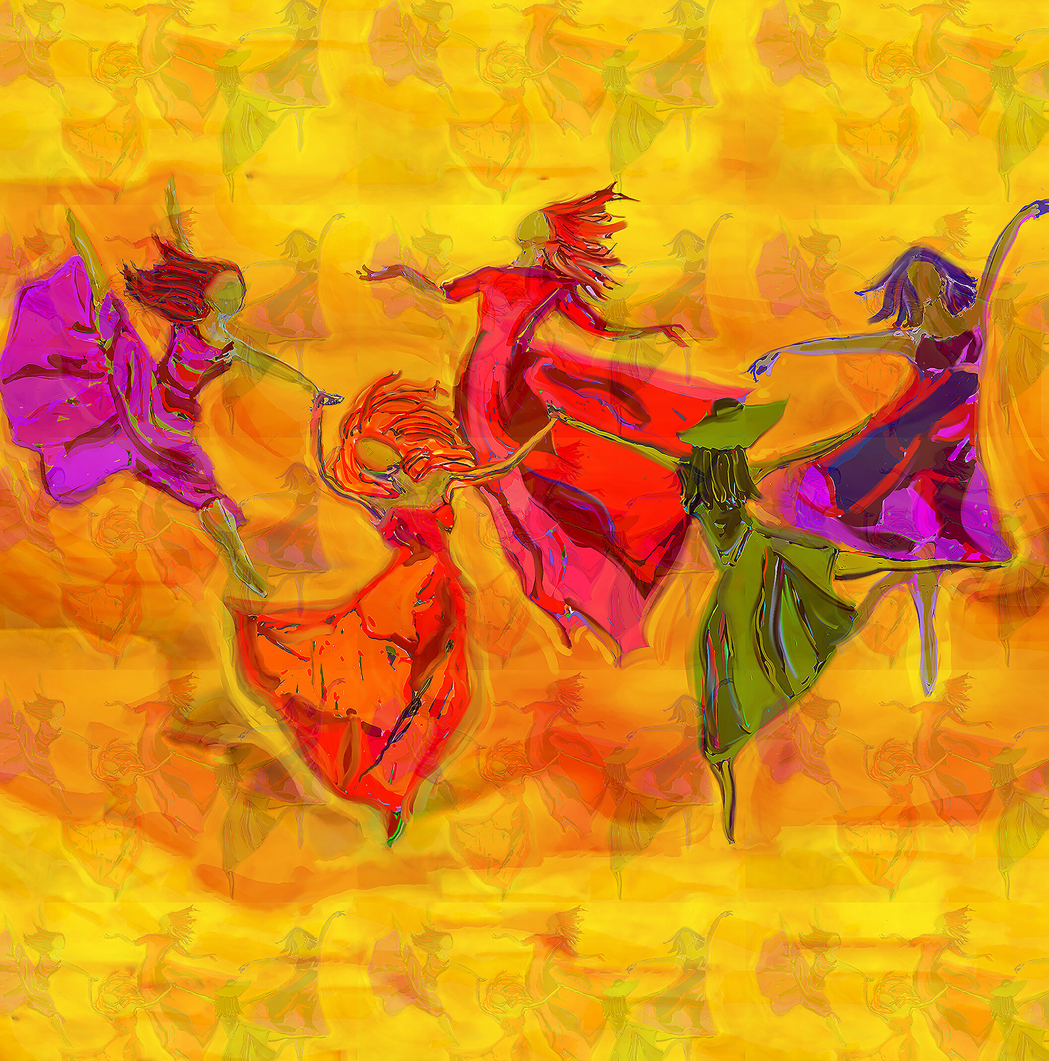 Dancing Maidens I — Victoria Hanlon
