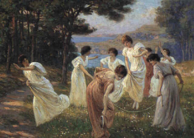 dancing maiden