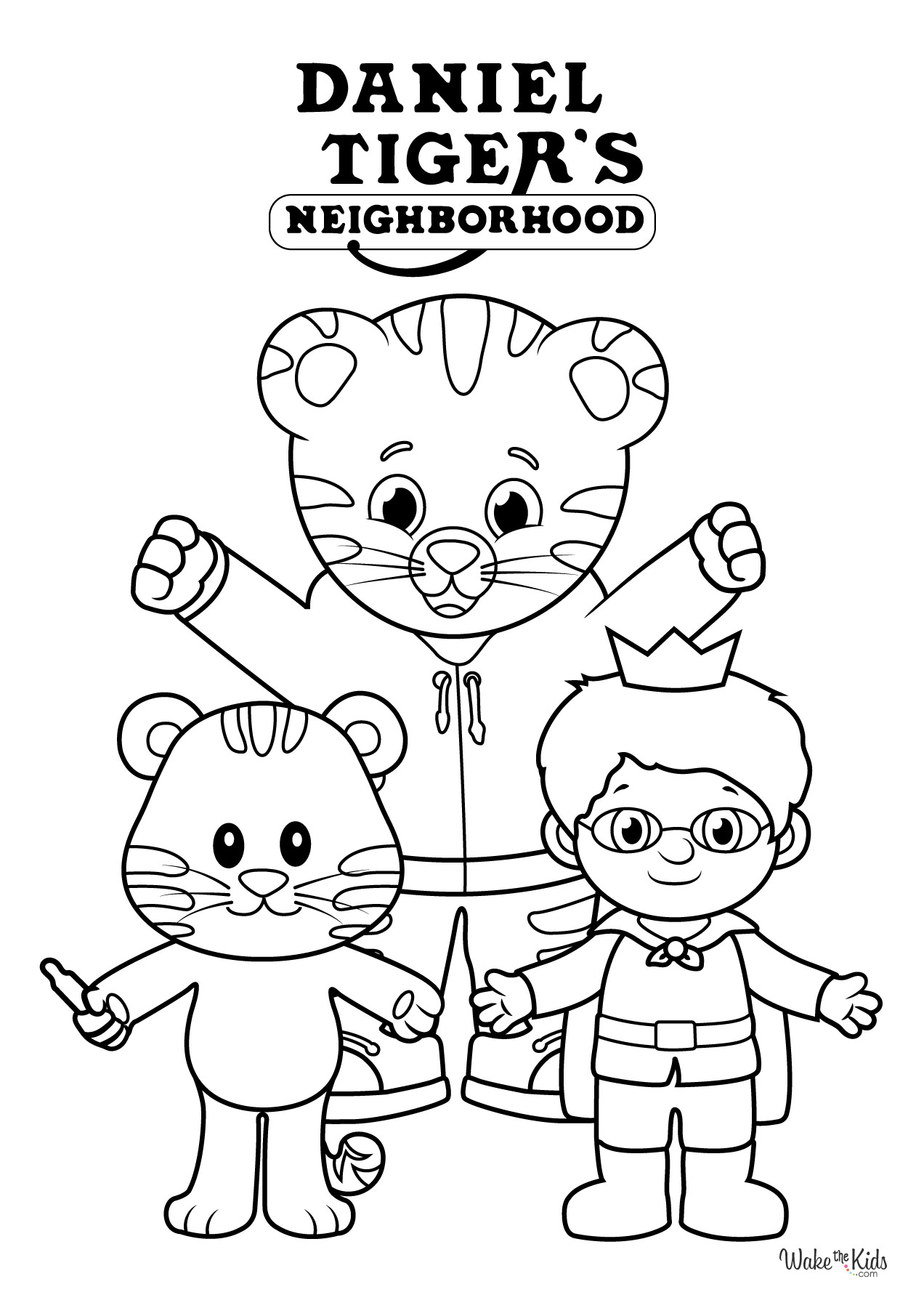 Free Daniel Tiger Coloring Page - Daniel Tiger Coloring Page 5