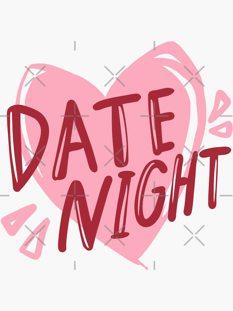 Planner Girl Date Night Stamp Clipart Planner Stickers, Scrapbook ...