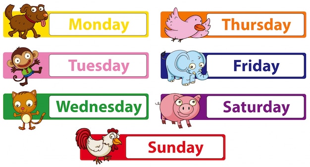 days clipart