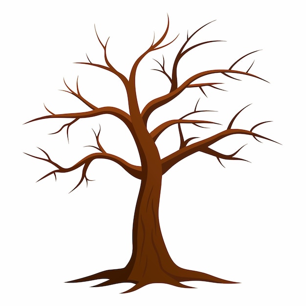 Premium Vector | Dead Tree silhouette clip art