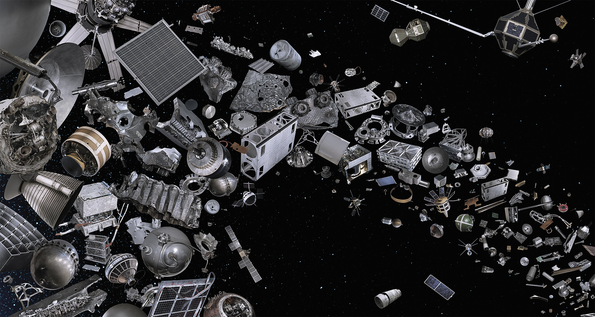 ESA - Stunning images reveal the threat of space debris