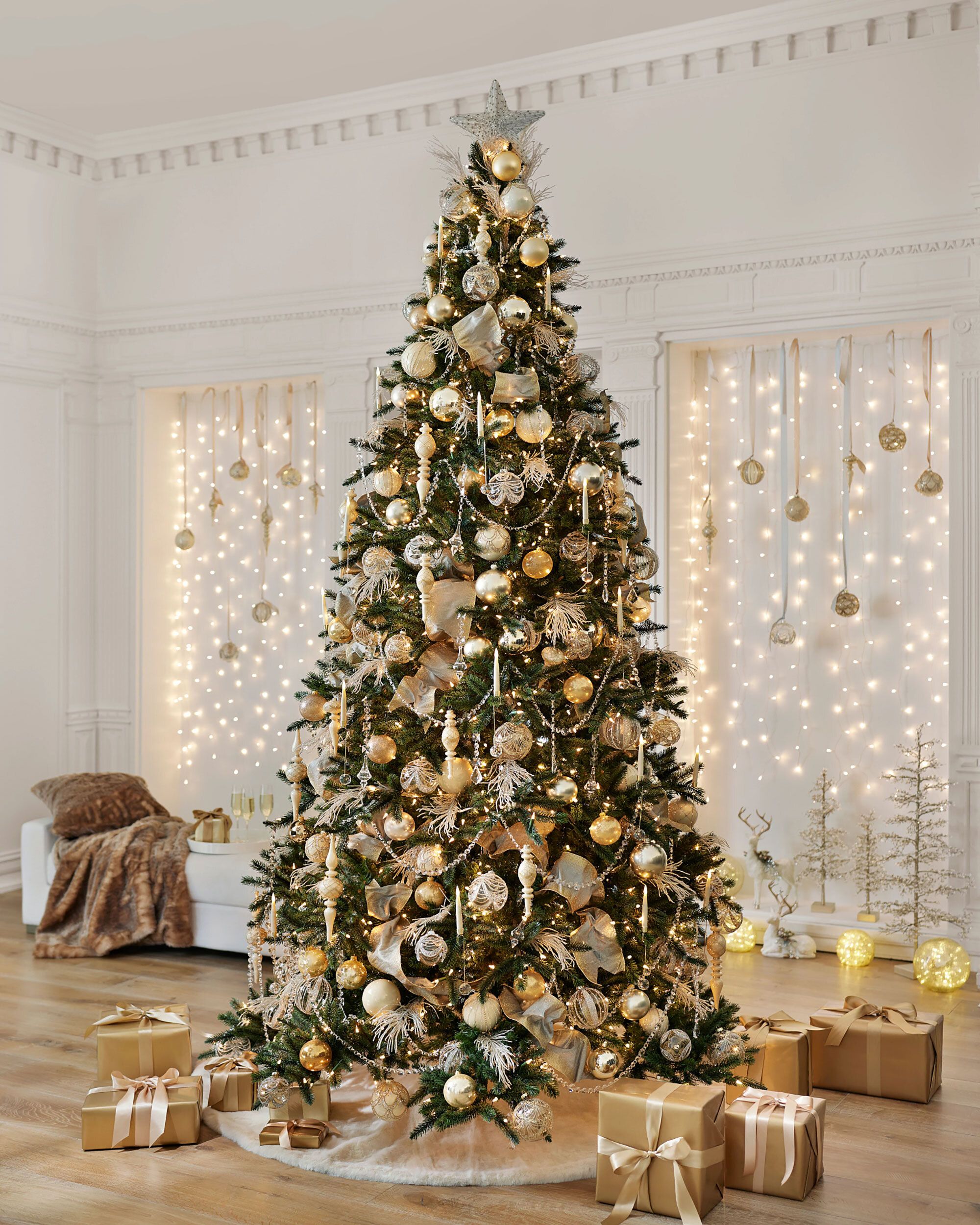 Decorated clearance christmas trees