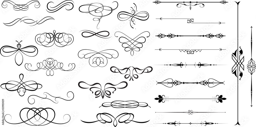 decorative flourish